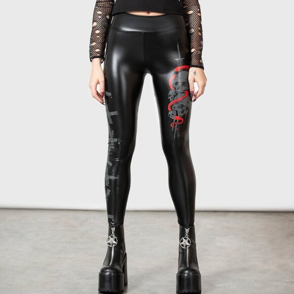 Killstar Sinner Leggings - Picture 1 of 2